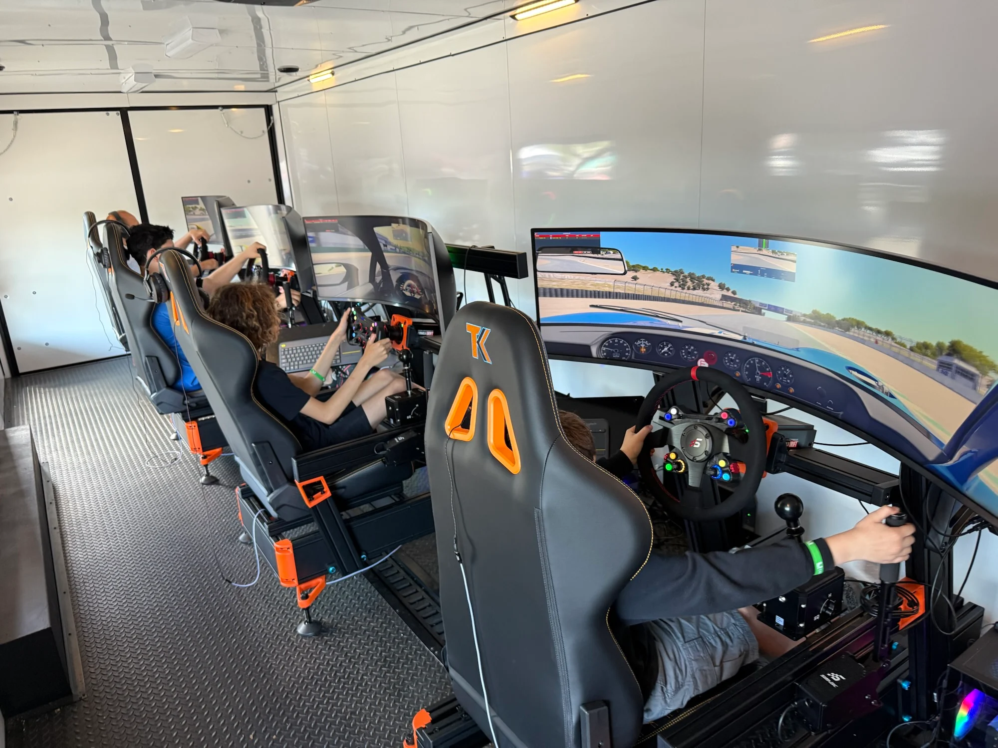 Racing simulator events on Long Island